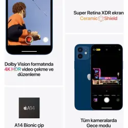 İphone 12 128 GB ( Distribütör Garantili) - 27