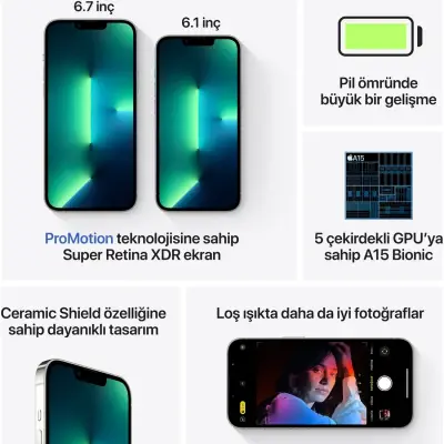 İphone 13 Pro Max 1 TB ( Distribütör Garantili) - 6