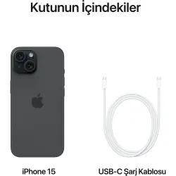 İphone 15 256 GB ( Distribütör Garantili) - 9